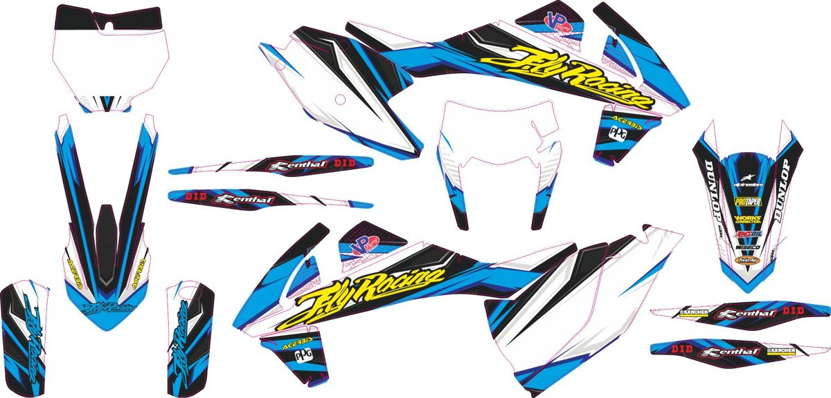 Decals for KTM SXF-450-250 2016-2018 NEW-2