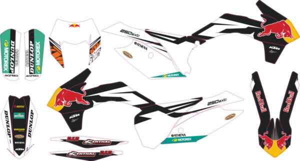 Decals for KTM EXC-XC-W-XCF-W 2014-2016 05