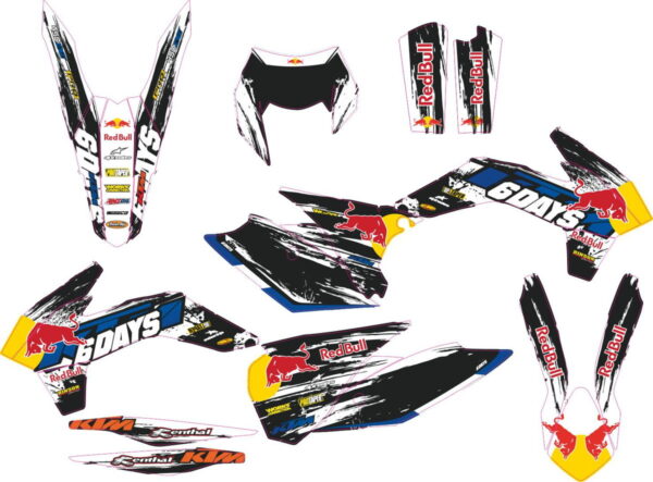 Decals for KTM EXC-XC-W-XCF-W 2014-2016 08