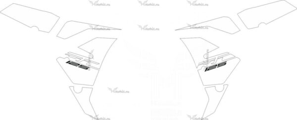 Decals for KTM RC-125 2017