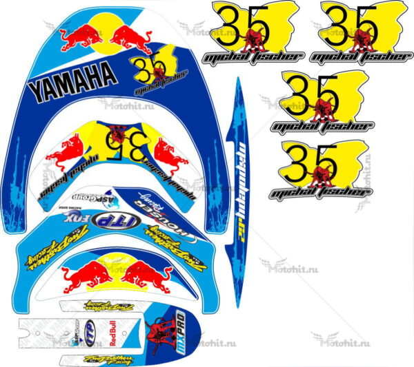 Decals for LEATT BRACE-FISCHER-2