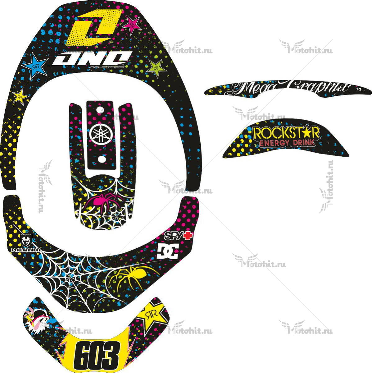 Decals for LEATT BERNARDO