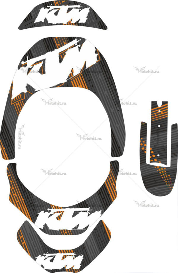 Decals for LEATT BRACE-KTM