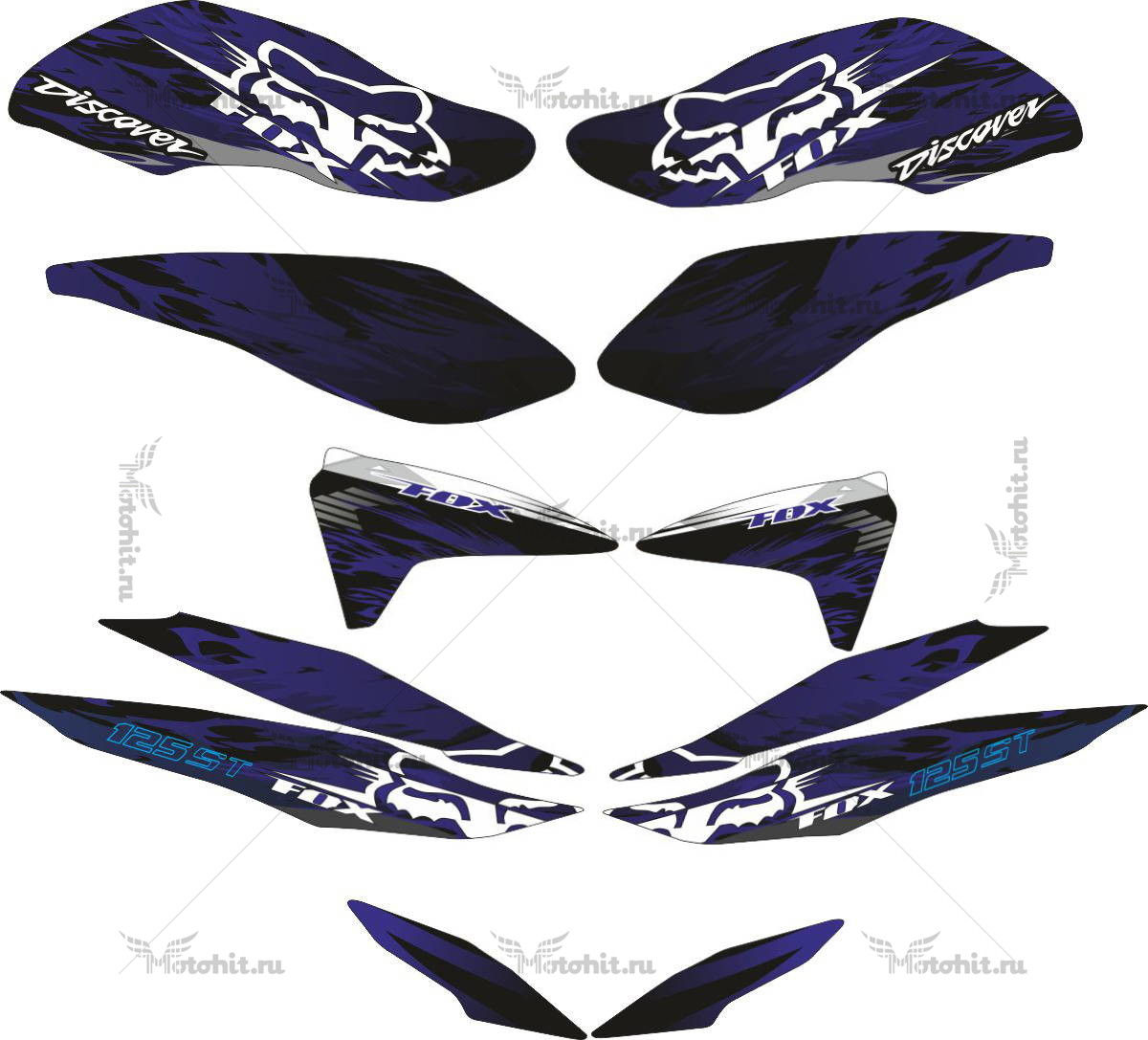 Decals for DISCOVER-125