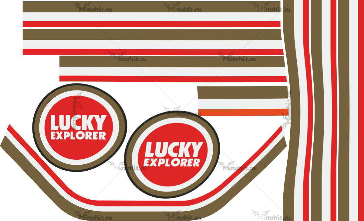 Decals for LUCKY-EXPLORER