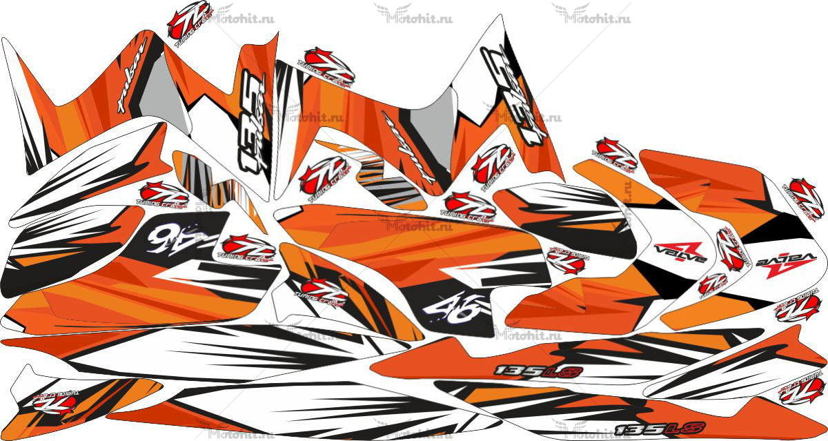 Decals for PULSAR-135