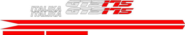 Decals for ITALIKA GTS 175