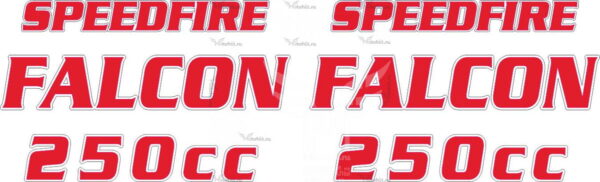 Decals for FALCON SPEEDFIRE 250cc
