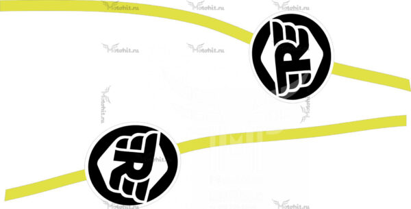 Decals for tank Royal Enfield Interceptor 650 2021