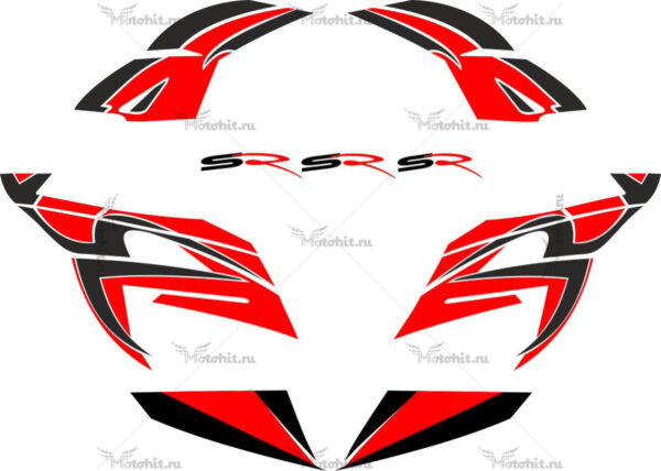 Decals for Aprilia SR-50 NOWA-BLACK