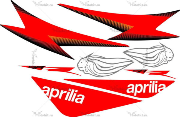 Decals for Aprilia SR 2004