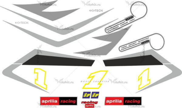 Decals for Aprilia SR-DITECH