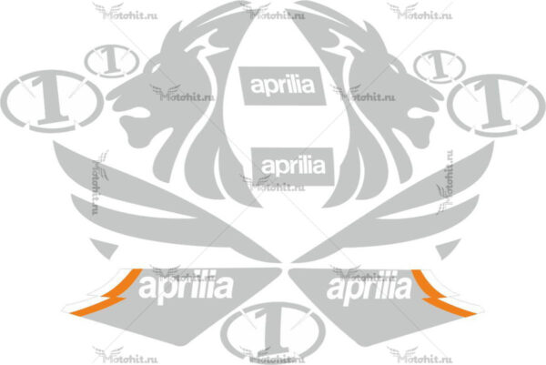 Decals for Aprilia TIGER-100%