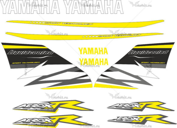 Decals for AEROX LIQUIDCOOLED