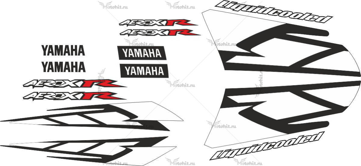 Decals for Yamaha AEROX-R-LIQUID-COOLED