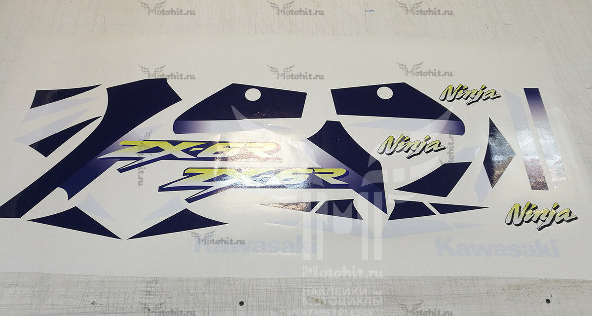 Decals for Kawasaki ZX-6R 2001 - Image 2