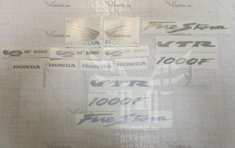 Decals for Honda VTR-1000-F FIRESTORM - Image 2