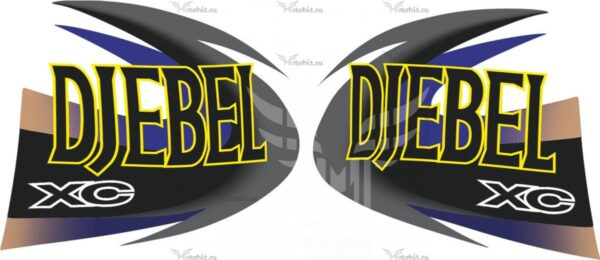 Decals for Suzuki Djebel-250 XS 1998