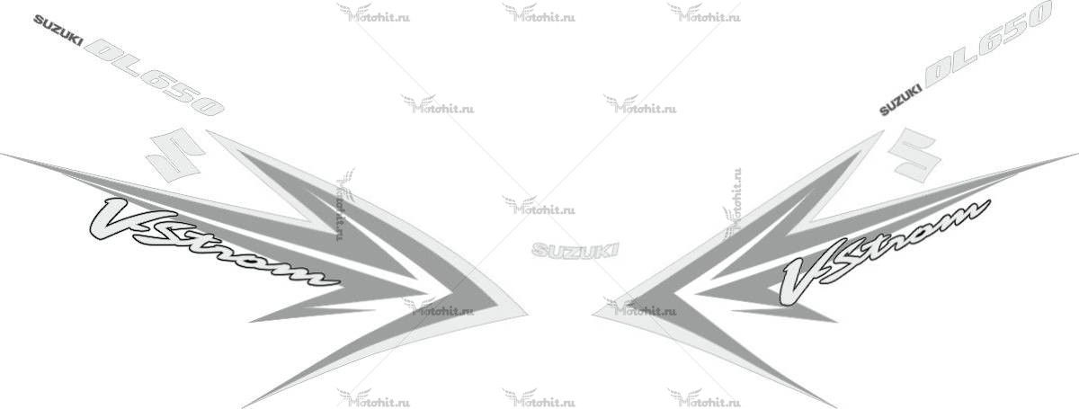 Decals for SUZUKI DL-650 2009 VSTROM