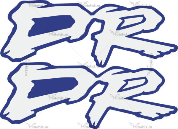 Decals for SUZUKI DR LOGO