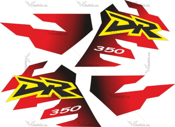 Decals for SUZUKI DR-350 1998