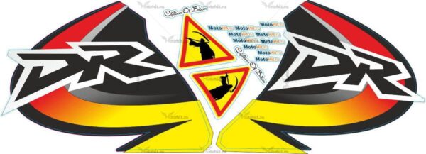 Decals for SUZUKI DR-350 1999