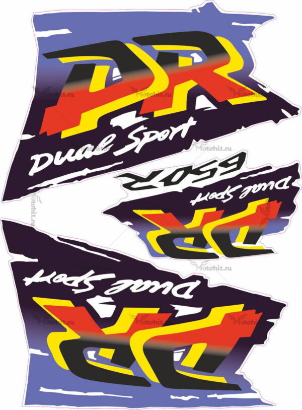 Decals for SUZUKI DR-650 2