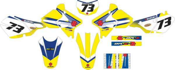 Decals for Suzuki DRZ-400 2000-2018