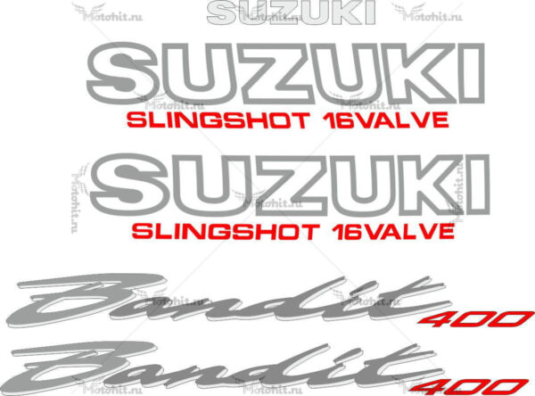 Decals for SUZUKI GSF-400 1989-1994 BANDIT