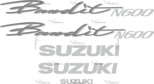 Decals for SUZUKI GSF-600-N BANDIT