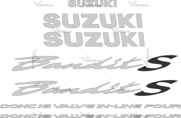 Decals for SUZUKI GSF-600-S 1995-2004 BANDIT