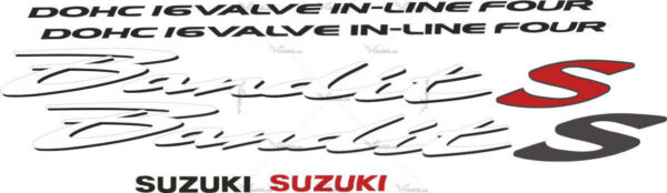 Decals for SUZUKI GSF-600-S 2002 BANDIT