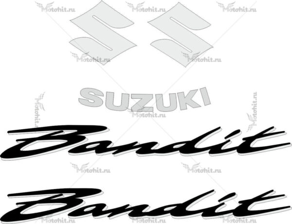 Decals for SUZUKI GSF-650-BANDIT 2005-2012