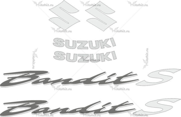 Decals for SUZUKI GSF-650-BANDIT-S 2005-2012