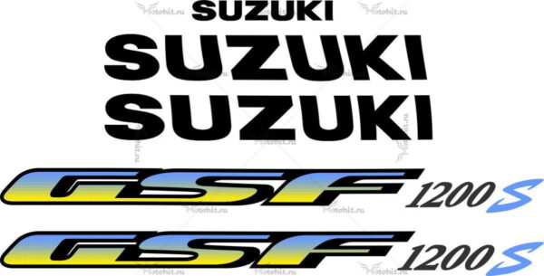 Decals for SUZUKI GSF-1200 1995-2006-BANDIT-Y