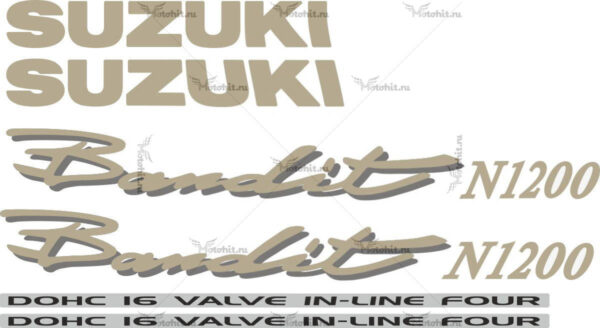 Decals for SUZUKI GSF-1200-N BANDIT