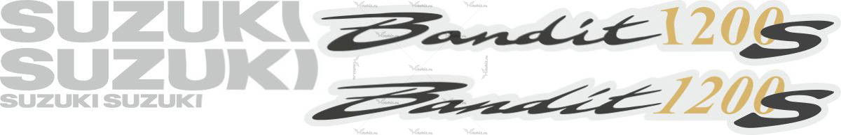 Decals for SUZUKI GSF-1200-S 2001-2005