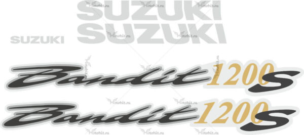 Decals for SUZUKI GSF-1200-S 2001-2005 BANDIT