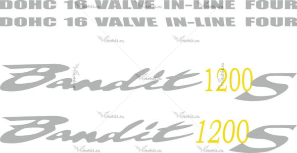 Decals for SUZUKI GSF-1200-S BANDIT