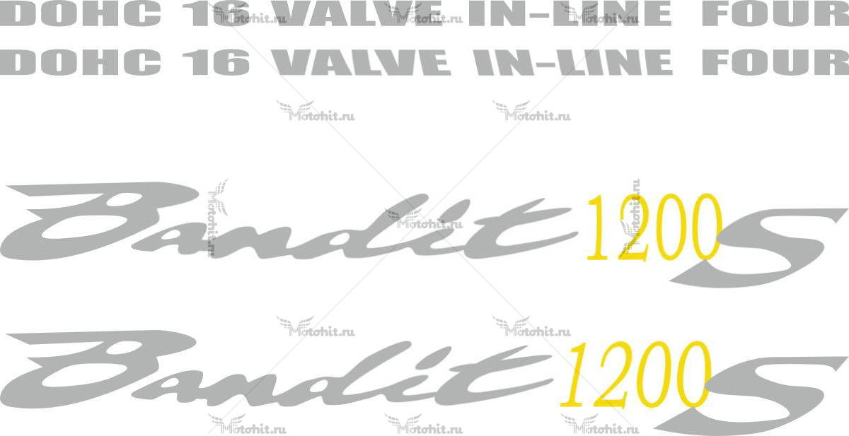 Decals for SUZUKI GSF-1200-S BANDIT