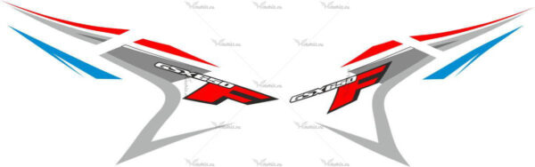 Decals for SUZUKI GSX-650-F 2007-2009