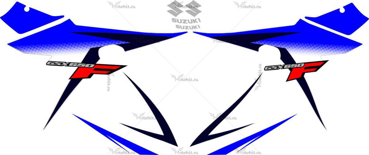 Decals for SUZUKI GSX-650-F 2013