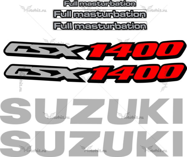 Decals for SUZUKI GSX-1400 2004