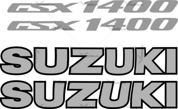 Decals for SUZUKI GSX-1400 2005