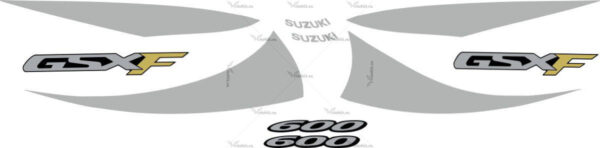 Decals for SUZUKI GSX-600-F 2000-2002
