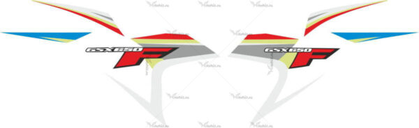 Decals for SUZUKI GSX-650-F 2008