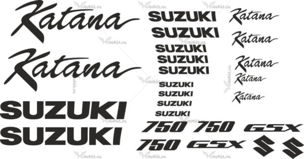 Decals for SUZUKI GSX-750 25-STICKER