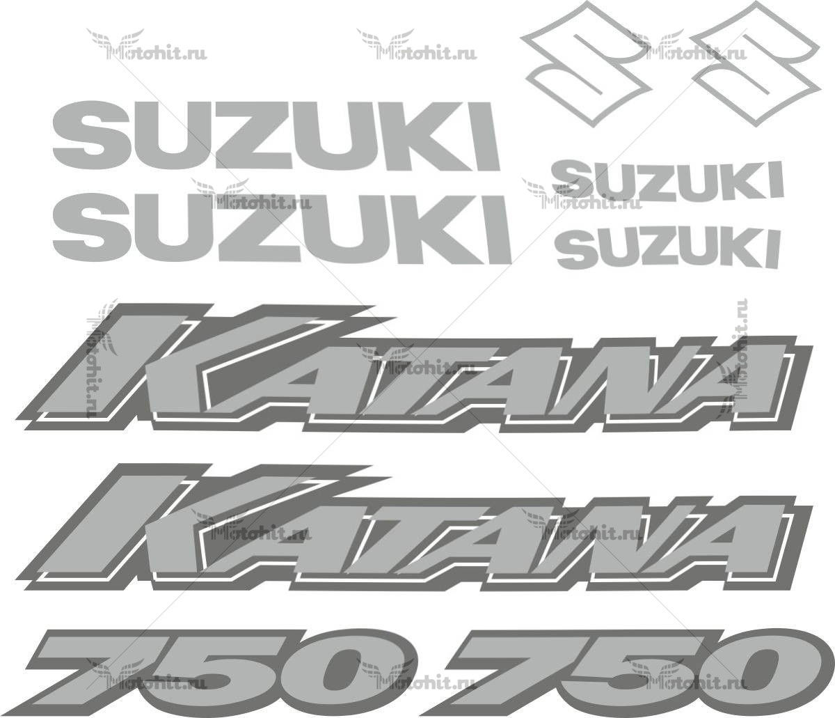 Decals for SUZUKI GSX-750 2003 KATANA