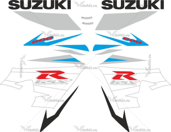Decals for SUZUKI GSX-R-600 2004
