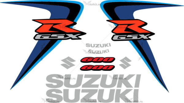 Decals for SUZUKI GSX-R-600 2006-2